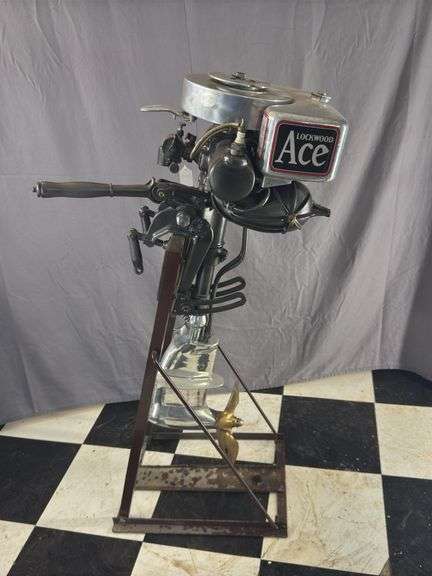 1929 Lockwood outboard (stand not included)