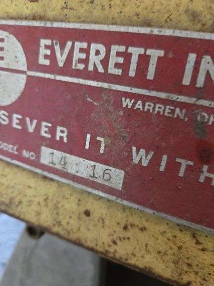 Chop saw- electric