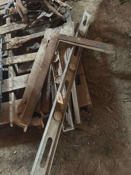 Levels, squares, saws