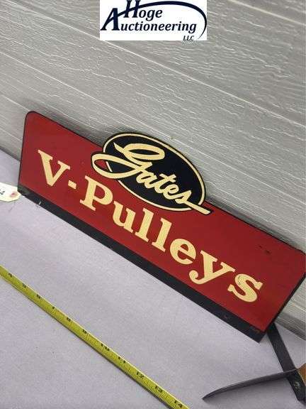 Gates V-Pulleys (double sided) - porcelain type