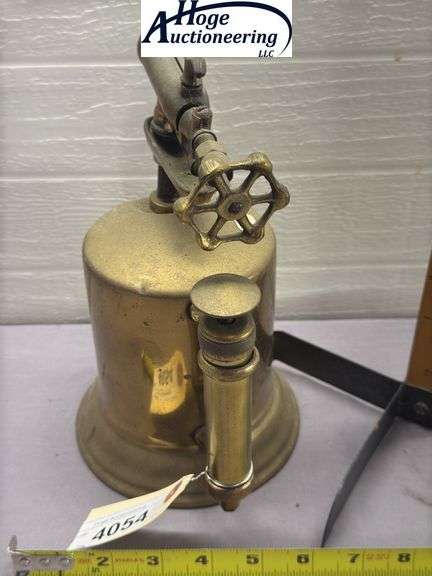 Vintage brass blow torch - no markings