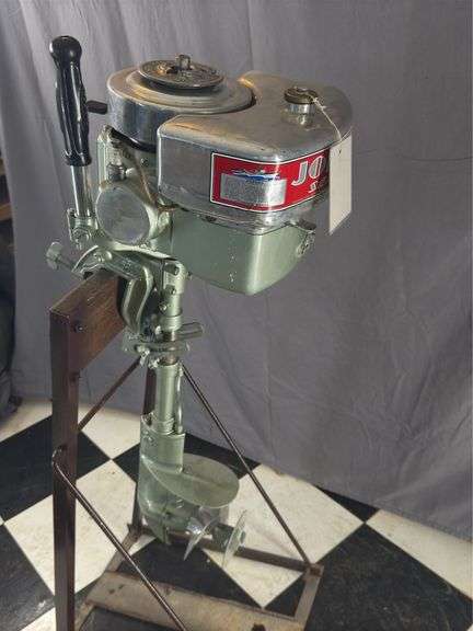 1935 Johnson 300 outboard 1930 Johnson A-50 outboard motor.