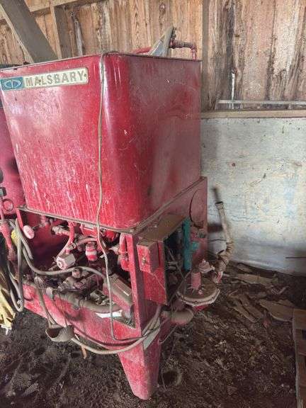 Malsbary stationery, natural gas power washer