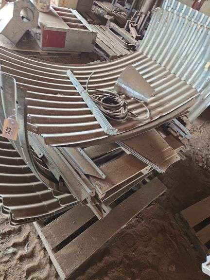 Hopper grain bin - parts- 6ft
