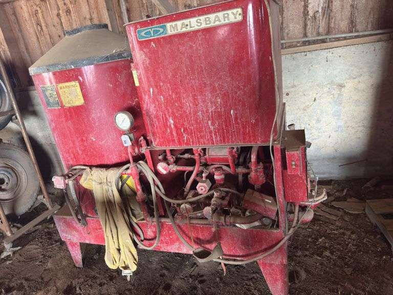 Malsbary stationery, natural gas power washer