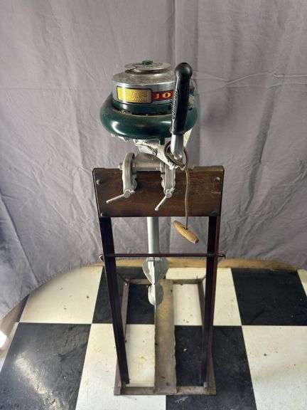 1939 Johnson Sausage tank outboard motor