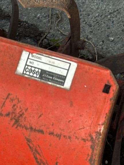 Case H-70 rear tiller