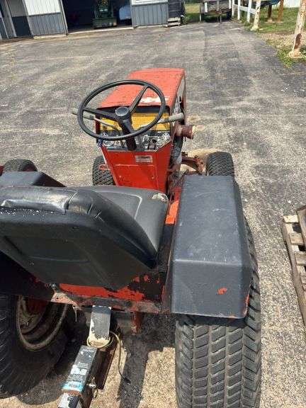 Case 444 Vanguard engine w/blade, weights, chains