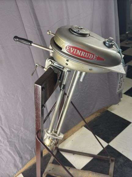 1939 Evinrude Mate outboard motor (unrestored) (stand not included)