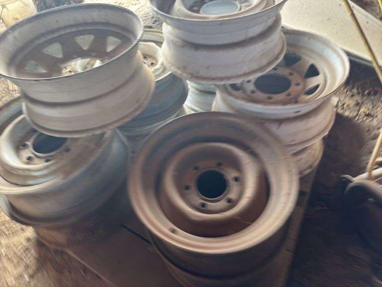 Rim- 8 bolt, 6 bolt (16, 16.5, 15) everything on pallet