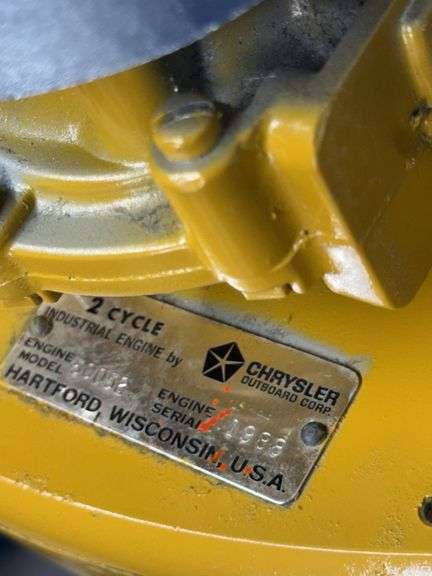 Chrysler outboard motor (stand not included)