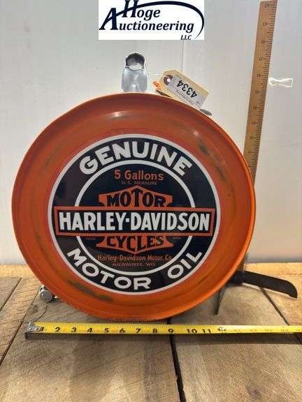 Harley-Davidson Motorcycles Motor Oil can (5 gallons)