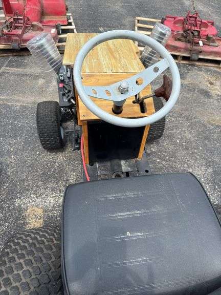 Homemade garden tractor, Honda GX630 engine - runs