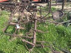 Antique corn plow