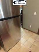 LG Smart Inverter Refrigerator with Freezer on top. Model LTCS24223S/03