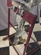 1939 Evinrude Sport Four outboard motor w/stand