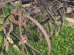 Antique corn plow