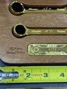 Mac Tools Collector’s Club limited edition 1993 3-pc short combination wrench set.