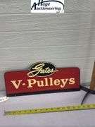 Gates V-Pulleys (double sided) - porcelain type