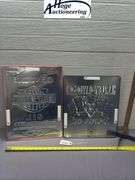 X2 - Harley-Davidson signs - tin