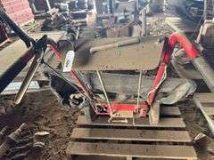 Troy Bilt walk behind brush mower, 24"