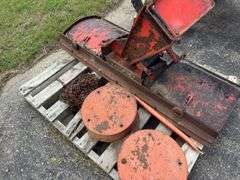 Case 444 Vanguard engine w/blade, weights, chains