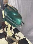 1955 Mercury Mark 6 outboard motor, metal 2.5 gal tank (stand not included)