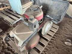 Troy Bilt walk behind brush mower, 24"