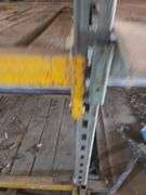 3 sections of pallet racking w/6 shelves. 4 uprights. Overall size as pictured us approx 24ft long, 