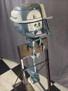 1959 Evinrude weedless outboard motor (stand not included)