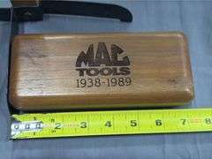 Mac Tools 1938-1989 Gerber collectable knife in case.