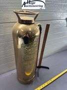 Copper fire extinguisher. General Model Quick AId Fire Guard. The General Detroit Corp.
