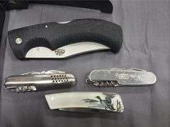 4 pocket knives