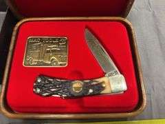 Mac Tools 50th Anniversary Commemorative Knife and case.
