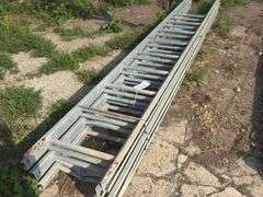 5 sections bin ladders 12ft long, 9 rungs