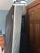 Mattress, box spring and frame