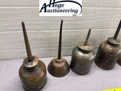 6 thumb oil cans