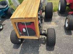 Homemade garden tractor, Honda GX630 engine - runs
