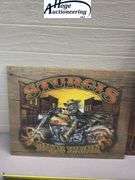 American Heritage Live the Legend & Sturgis Bike Week signs - tin