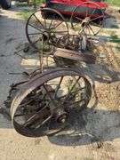 4-28" steel wheels, misc wheels & iron