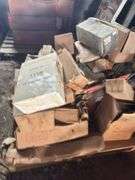 Pallet of bin parts