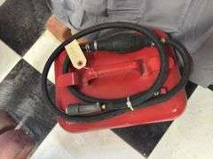 1955 Mercury Mark 6 outboard motor, 2.5 gal gas tank, (stand not included)