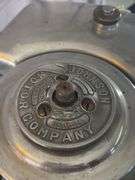1935 Johnson 300 outboard 1930 Johnson A-50 outboard motor.