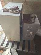 2 file cabinets - 15"x29" & 16"x29"x38"
