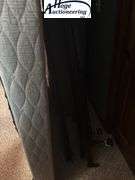 Mattress, box spring and frame