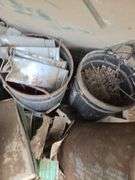 Bin parts, milk can, organizer- pallet