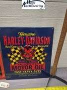 X2 - Harley-Davidson signs - tin