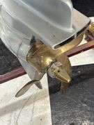 1939 Evinrude Sport Four outboard motor w/stand