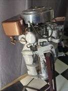 1926 Evinrude Sportwin outboard motor (w/box- no stand)