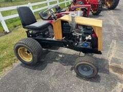 Homemade garden tractor, Honda GX630 engine - runs